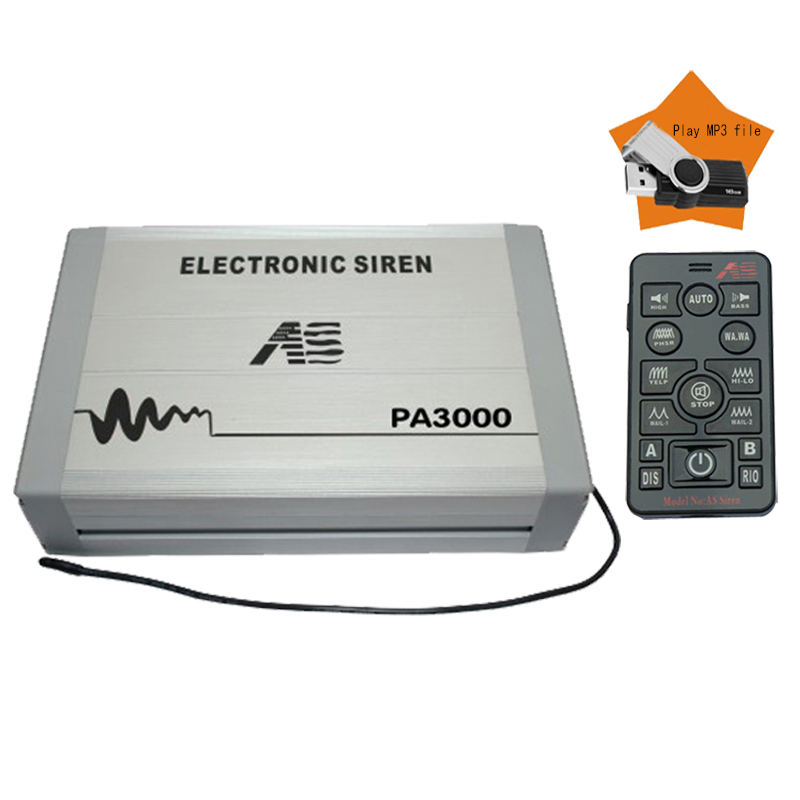 PA3000D-MP3 400W 无线MP3警报器