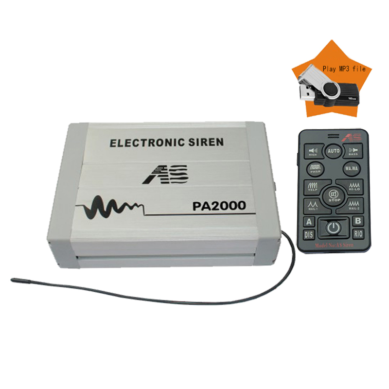 PA2000D-MP3 200W 无线MP3警报器